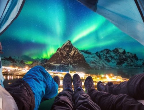 auroras boreales en chile
