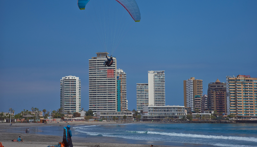 Praia em Iquique
