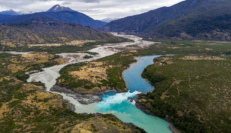 Foto de uno de los ríos ubicados en Chile